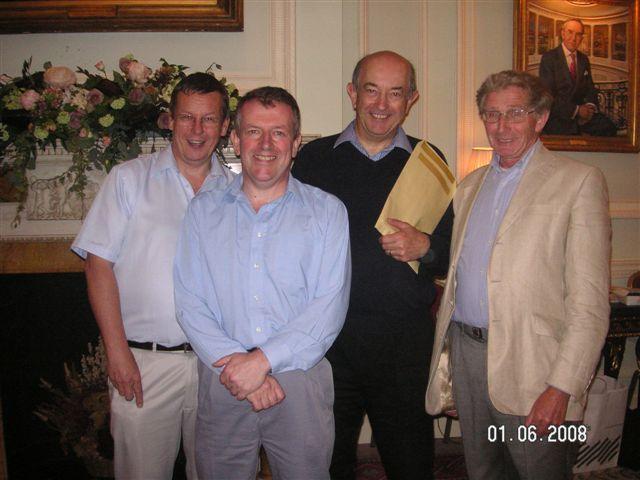 LTFINALO8 001.jpg - Play-off runners-up - Dulwich College -  Steve Hoyle, Jonathan Brownridge, Chris Wall, Giles Jackson